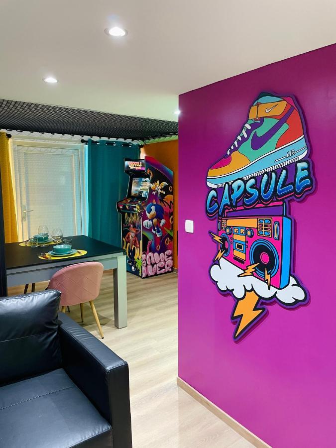 Capsule Forever Young - Jacuzzi - Sauna - Billard - Arcade De Jeux - Netflix & Home Cinema - Ping Pong Hastiere-par-dela エクステリア 写真