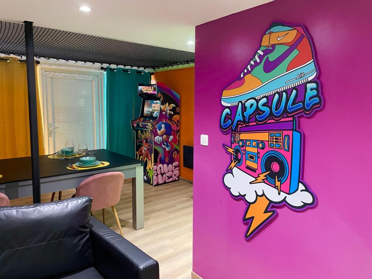 Capsule Forever Young - Jacuzzi - Sauna - Billard - Arcade De Jeux - Netflix & Home Cinema - Ping Pong Hastiere-par-dela エクステリア 写真